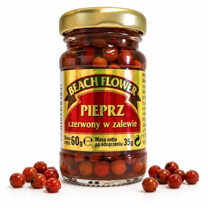 Pieprz czerwony w zalewie 60 g Beach Flower